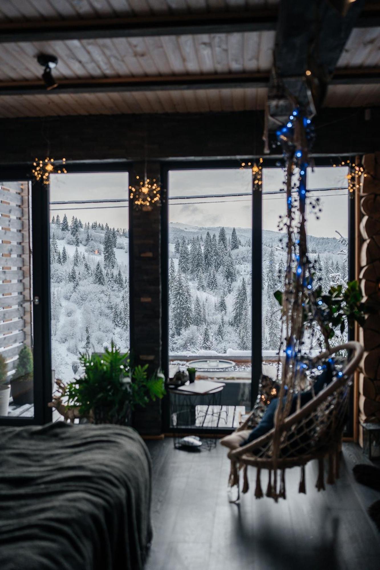 Карпатське Hygge Котедж Для Двох З Чаном-Джакузі У Горах スラブスク エクステリア 写真