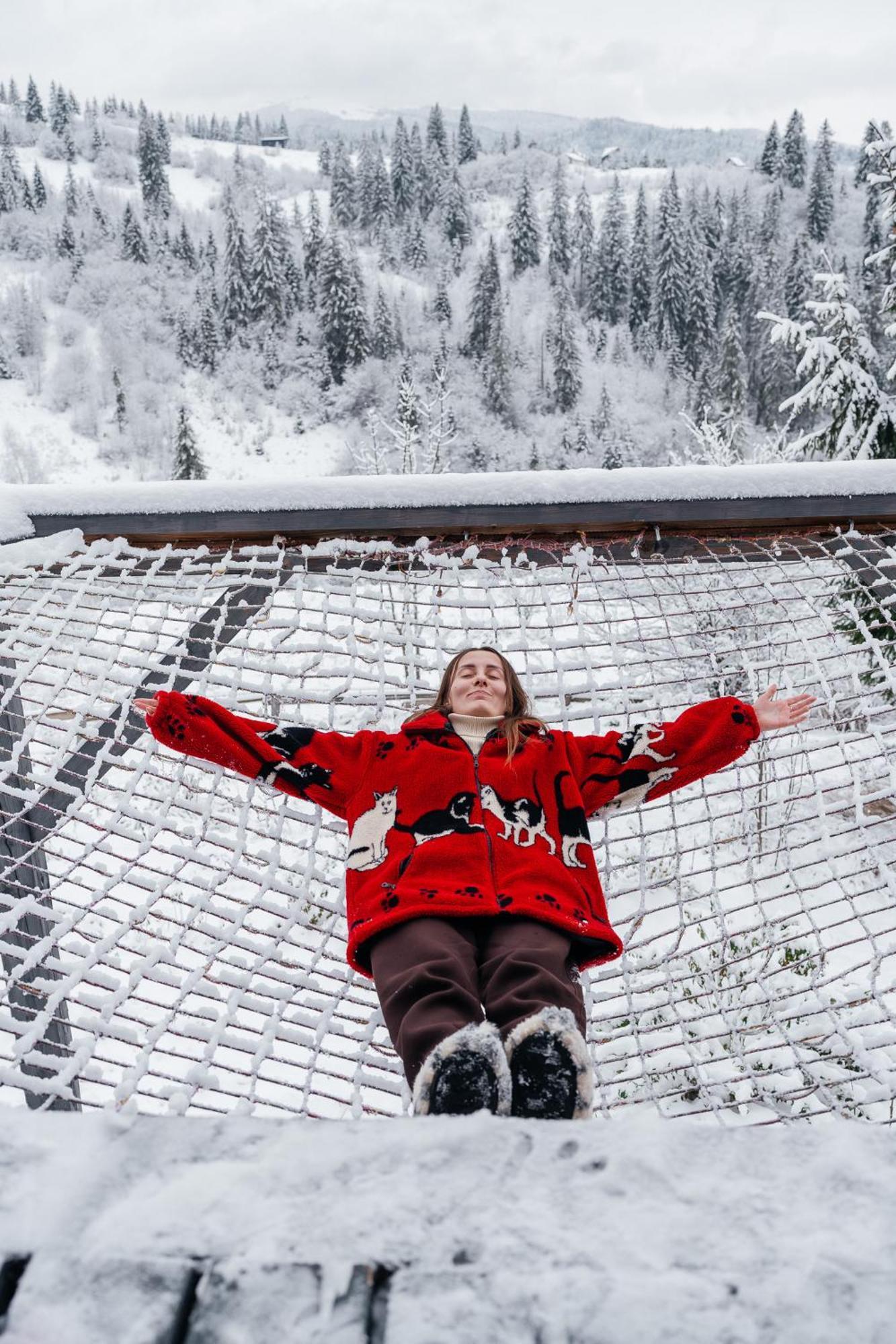 Карпатське Hygge Котедж Для Двох З Чаном-Джакузі У Горах スラブスク エクステリア 写真