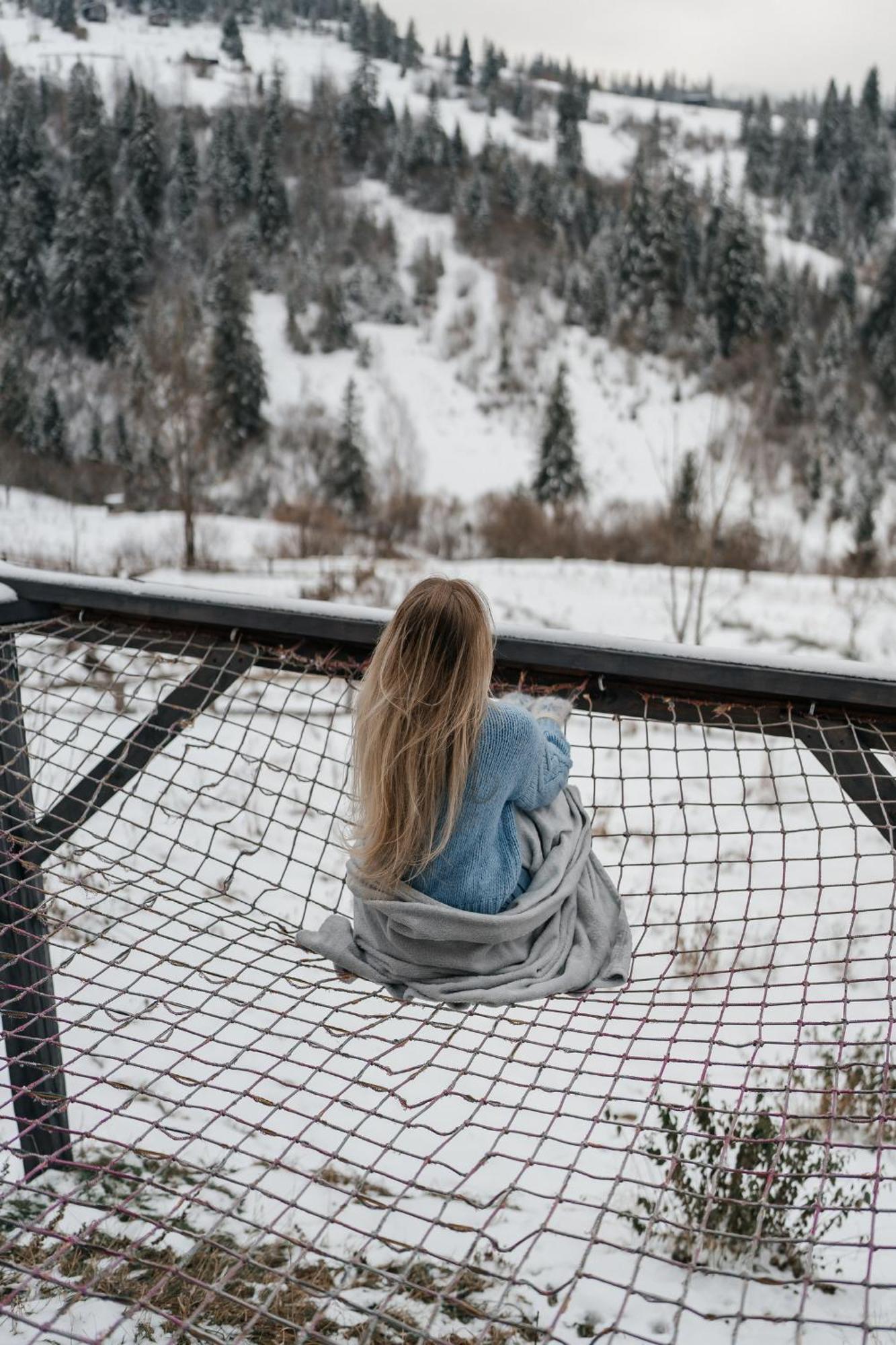 Карпатське Hygge Котедж Для Двох З Чаном-Джакузі У Горах スラブスク エクステリア 写真