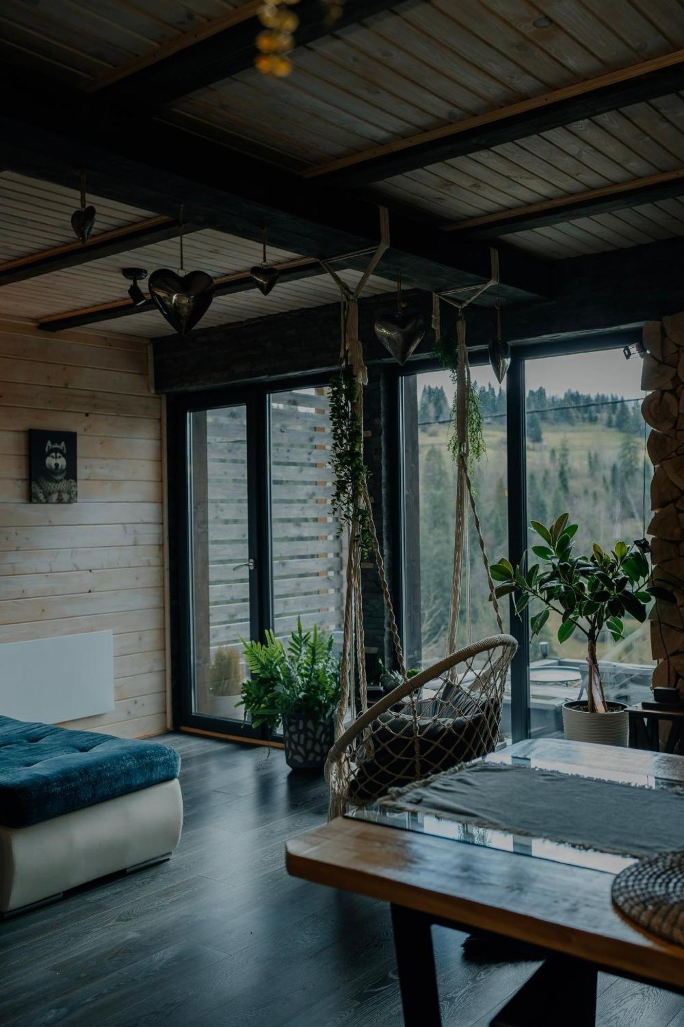 Карпатське Hygge Котедж Для Двох З Чаном-Джакузі У Горах スラブスク エクステリア 写真
