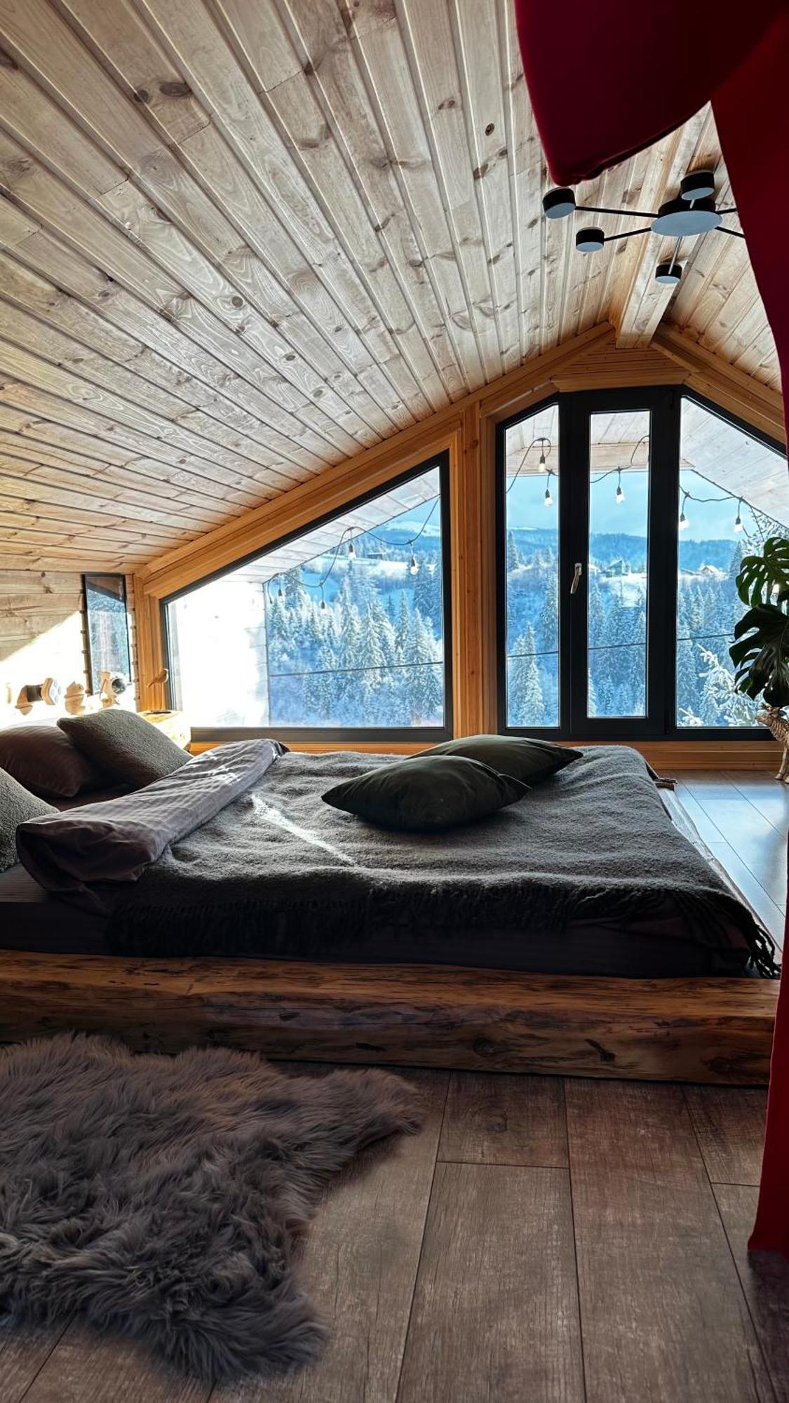 Карпатське Hygge Котедж Для Двох З Чаном-Джакузі У Горах スラブスク エクステリア 写真